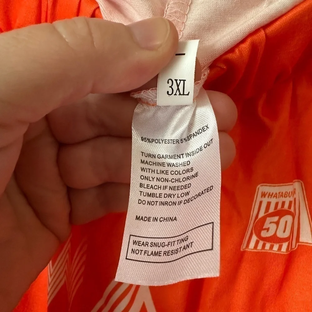 Whataburger Adult PJ's Pajama Set Size 3XL